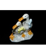 Duck Figurine Omnibus Collection Bone China Duck Figurine Porcelain Ducks - £7.85 GBP