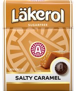 Läkerol ( Lakerol ) Salty Caramel Sugar Free 25g ( 0.85 oz ) Made in Sweden - £15.57 GBP+