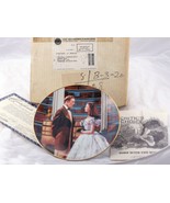 Gone With The Wind DECLARATION OF LOVE Anniversary Plate Gold Trimmed Li... - £21.10 GBP