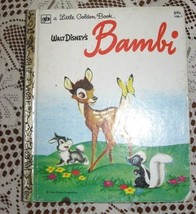 Golden Book - Walt Disney - Bambi -1979 - $5.00
