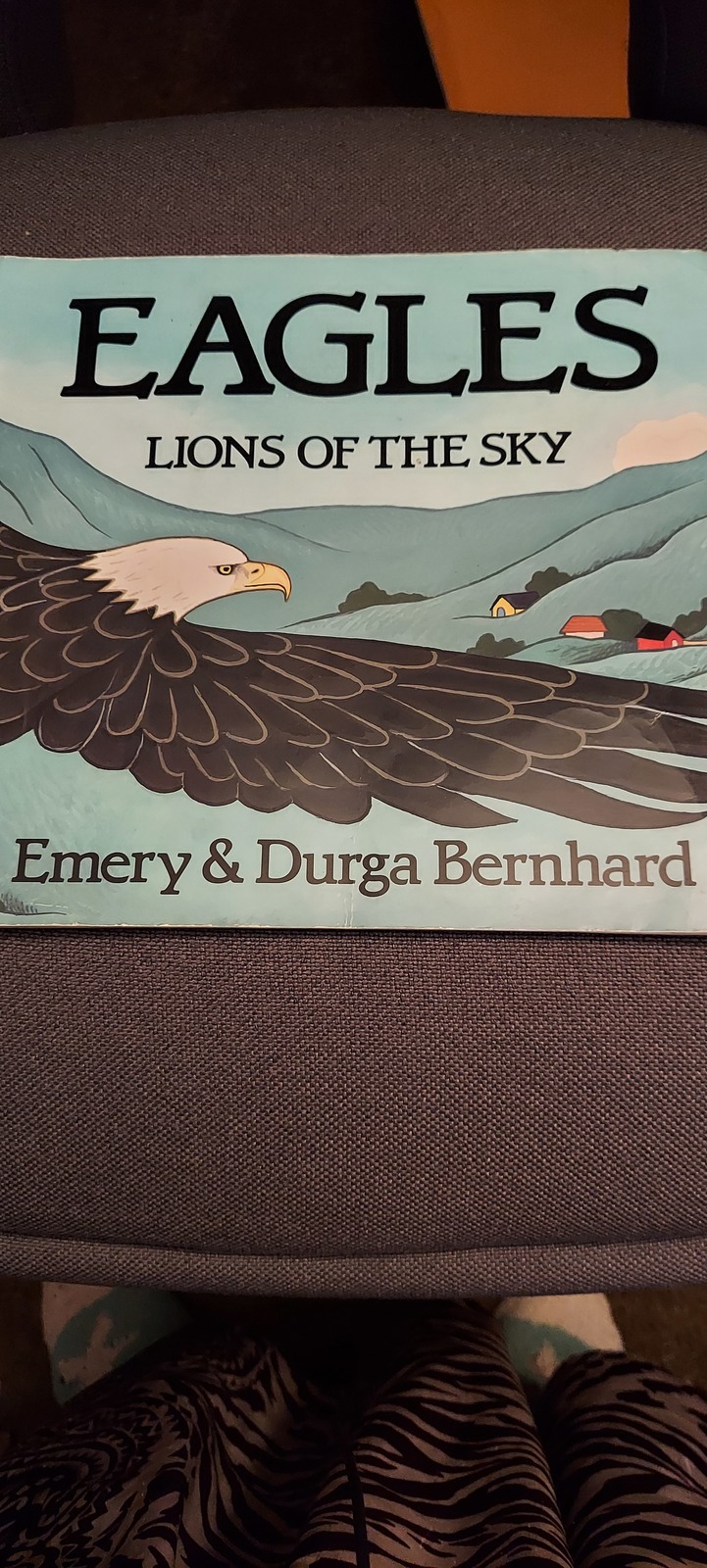 Eagles, Lions of the Sky by Emery &amp; Durga Bernhard, soft  cover - $8.00