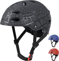 Skateboard Helmet Kids, Adjustable Skating Helmet,Breathable Abs Hard Shell - £31.96 GBP