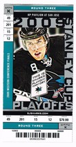 2009 NHL Stanley Cup Playoffs Phantom Ticket Blackhawks @ Sharks Round 3... - $280.90 MXN
