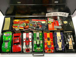 7pc+ 1970&#39;s Aurora Afx Magnatraction Ho Slot Cars Collection Lot 644 Oswego, Ny! - £200.05 GBP