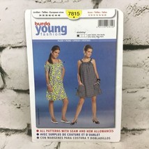 Burda Young Fashion 7815 Loose Fitting Dress Size 8 - 20 Uncut Sewing Pattern - $9.89