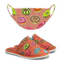 Chochili Women Trendy Colorful Donut Home Garage Kitchen Dorm and Mask Pack - £10.93 GBP