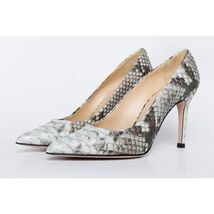 The Queen Natural Pythn Leather Pump Women Shoe image 2