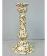 Decorative Single Porcelain Floral Candlestick Holder E226 - $654.75 MXN