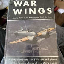 War Wings Cooke McBride &amp; Company 1941 First Edition Hardcover WWII AVIATION - £12.16 GBP