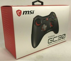 MSI - GC30 V2 -Force PC Wireless Rechargeable Dual Vibration Gaming Cont... - £47.00 GBP
