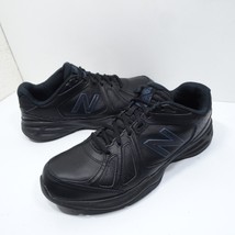 New Balance 409 Mens Running Walking Shoes MX409AB3 Black Size 10 2E - £28.41 GBP