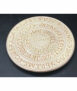 Frankoma Cherokee Alphabet Trivet Indian Tribes Oklahoma - $19.79