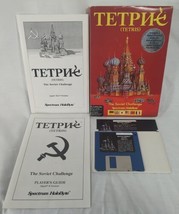 Spectrum Holobtye Tetris for Apple Macintosh II 1987 with Box Disks Manual - £39.15 GBP