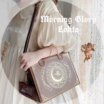 Xiuya Magic Book Lolita Bag 2022 Preppy Style Students Diagonal Cross Shoulder B - £57.70 GBP