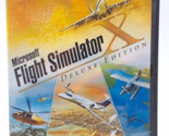 Microsoft Flight Simulator X: Deluxe Edition (PC DVD 2006) CIB &amp; Tested - £9.33 GBP