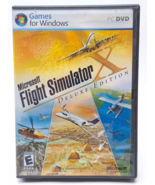Microsoft Flight Simulator X: Deluxe Edition (PC DVD 2006) CIB &amp; Tested - £9.20 GBP