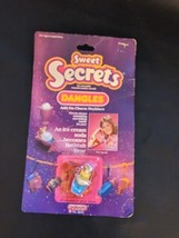 1985 Sweet Secrets Dangles Ice Cream Bath Tub Bear Charm Galoob 4630 NEW... - £78.97 GBP