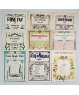 (9) Century Certified Edition Sheet Music Song Booklets Piano Vintage 20... - £35.13 GBP