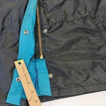 Vtg 80's Columbia Gizzmo Women's Black/Purple Nylon Full Zip Parka Jacket Large image 3