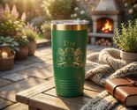 Day Irish Coat of Arms Green Rose Travel Mug - $27.44