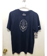 NWT The Nike Icon Tee Shirt Dallas Cowboys Mens SZ Medium Navy Blue - €15,58 EUR