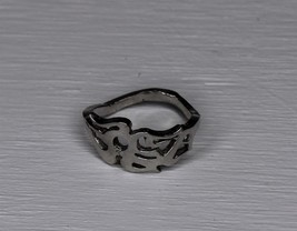 Saran Ring Size 9.5 Vintage 1998 Alchemy Spirit English Pewter - £36.56 GBP