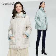 GASMAN 2022 New Women&#39;s Spring Coat fashion casual Wear on both sides short Wome - £127.89 GBP