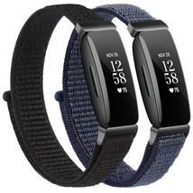 Nylon Bands Compatible With Fitbit Inspire 2 &amp; Inspire Hr &amp; Inspire Bands For Wo - £15.79 GBP