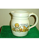McCoy pottery jug  "The Sky Above and aa Book to Love"  USA