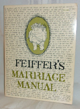 Jules Feiffer&#39;s Marriage Manual 1967 First Edition Humor Cartoon Tales Satire - £18.07 GBP