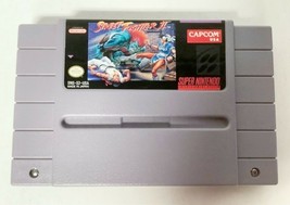 Street Fighter Ii Super Nintendo Snes 1992 Vintage Video Game Cartridge Only - £24.68 GBP