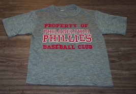 Vintage 1980&#39;s Childrens Property Of The Philadelphia Phillies Mlb T-SHIRT 6-8 - £27.26 GBP