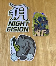 SHOT Show 2025 Night Fision 3 Vinyl Decals/Sticker Bundle, NEW - $222.08 MXN