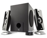 Cyber Acoustics CA-3090 2.1 Speaker System with Subwoofer with 18W of Po... - £54.59 GBP