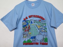 Vtg 4H Citizenship Washington DC Monuments Focus Jerzees Graphic T Shirt Adult M - £29.63 GBP