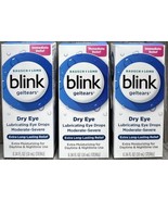 Blink Gel Tears Lubricating Eye Drops 0.34 fl oz PACK OF 3 - EXP: 03/202... - $19.99