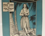 Aloha Oe Sheet Music 1940 - £5.53 GBP