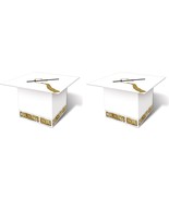 Beistle , 2 Piece Grad Cap Card Boxes, 8.5&quot; X 8.5&quot; - €28,05 EUR