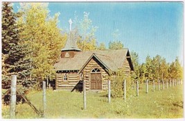 Postcard St Peters Church Hudson Hope British Columbia BC - $4.94