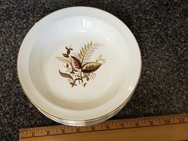 Taylor Smith Taylor  7 3/4&quot; Bowls Leaf and Fern (7) - £6.29 GBP