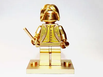 YY Minifigure Building Professor Severus Snape Gold 20 Year Edition Harry Potter - $6.50