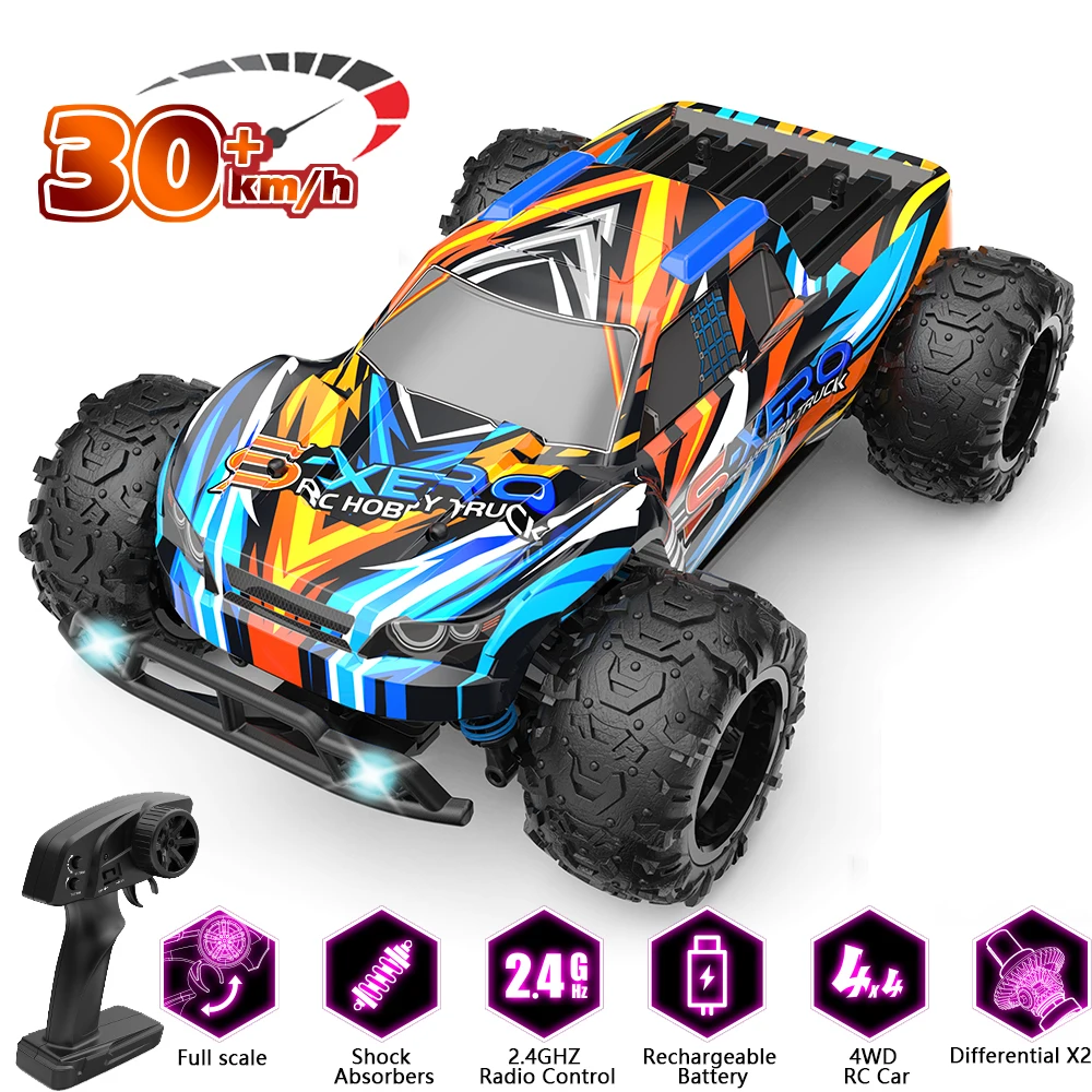 ENOZE 8600E 1:22 RC Car 2.4G Remote Control 4WD Offroad Race Car 30KM/H High - £61.87 GBP+