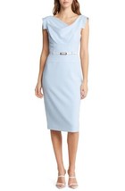 Black Halo 3593056 Jackie O Sheath Dress SZ 10 Maliblue $390 - £113.56 GBP