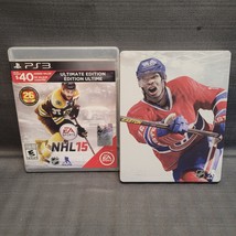 NHL 15 Steelbook Edition (Sony PlayStation 3, 2014) PS3 Video Game - £15.77 GBP