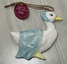 Beatrix Potter Rebeccah the Puddle Duck Rebecca Schmid ornament NWT Japan 1984 - £31.15 GBP