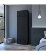 Lakewood Black Armoire - Double Door &amp; Drawer - €373,89 EUR