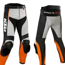 New KTM motorcycle leather Trouser Motorbike CE ARMOR Biker Sport MotoGp... - $225.00