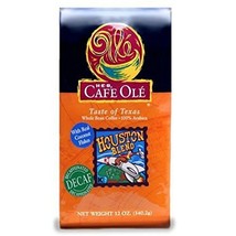 HEB Cafe Ole Houston Blend Decaf Medium Roast Whole Bean Coffee - 3 Pack - £46.70 GBP