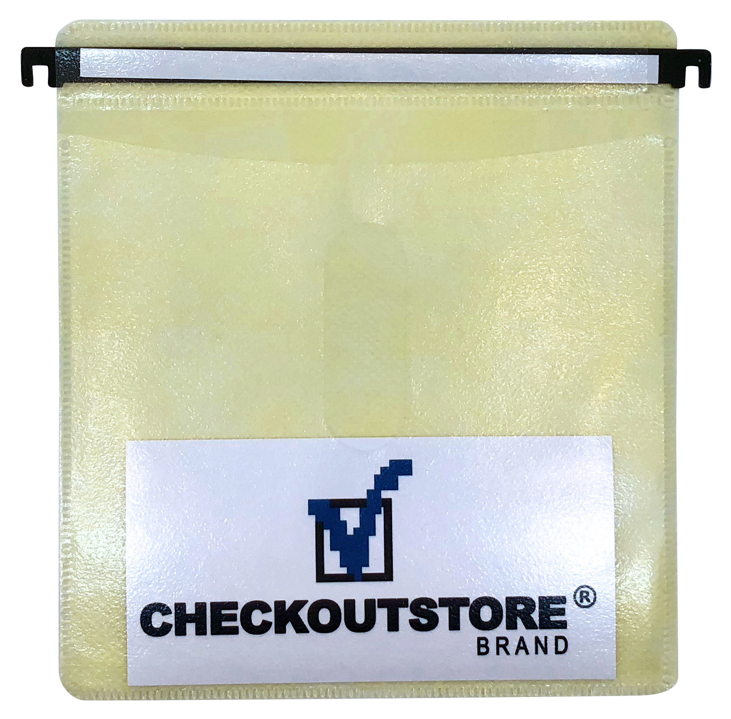 CD Double-sided Refill Plastic Hanging Sleeve Yellow - $16.46+