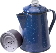 Gsi Outdoors Percolator Coffee Pot | Enamelware Campfire Coffee Boiler Kettle - £35.96 GBP
